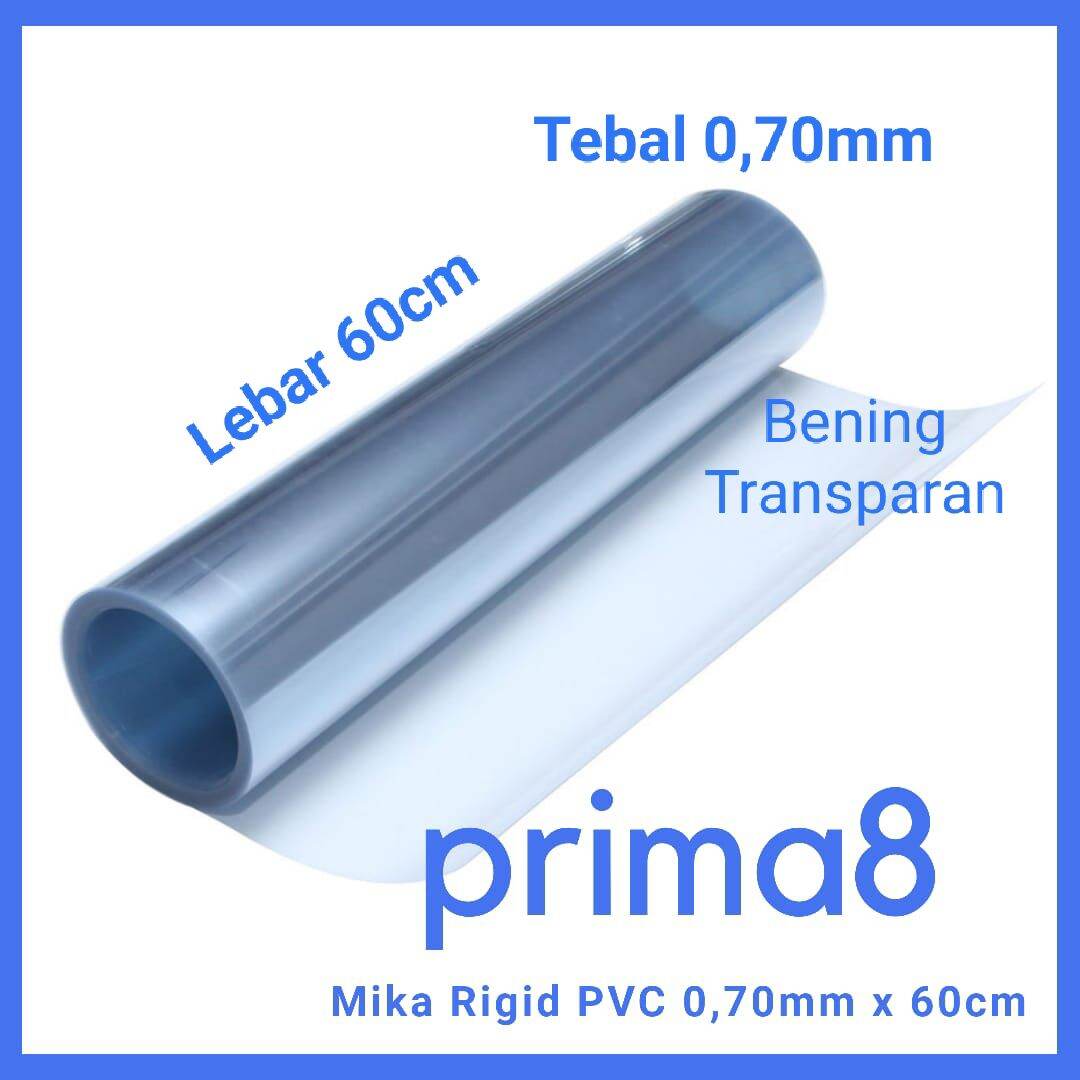 Plastik Mika Kaku Keras Rigid Pvc Bening Tebal Mm Lebar Cm Ecer Meteran Lazada Indonesia