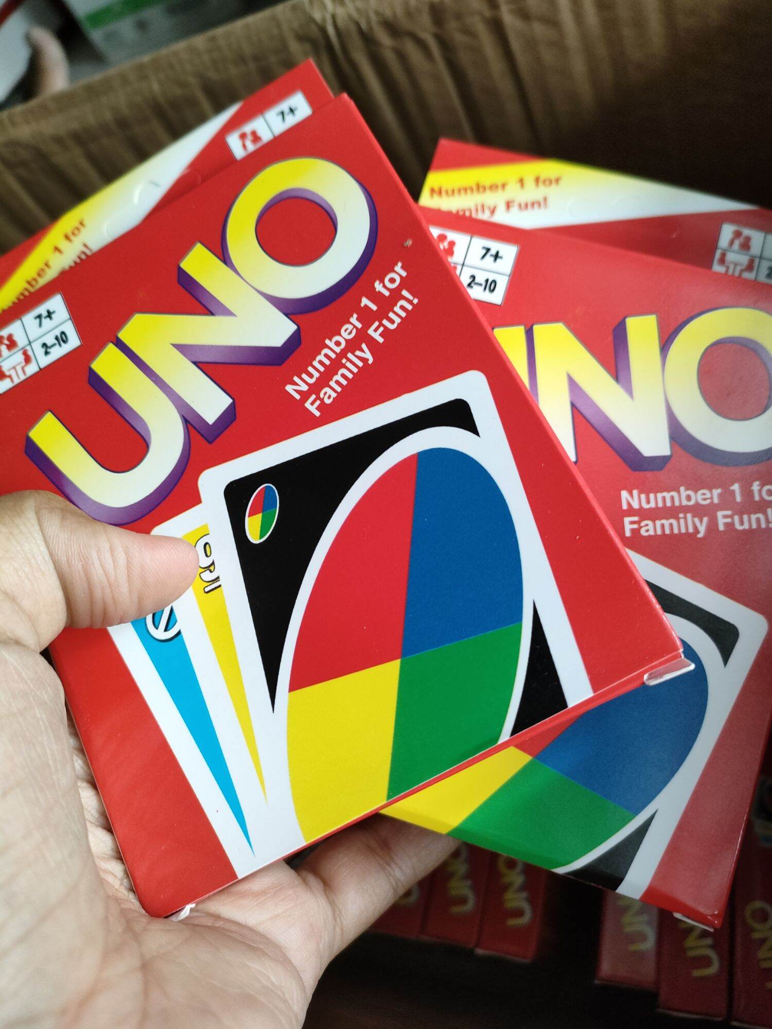 Mainan Anak Kartu Uno Besar dan Kartu Uno Mini