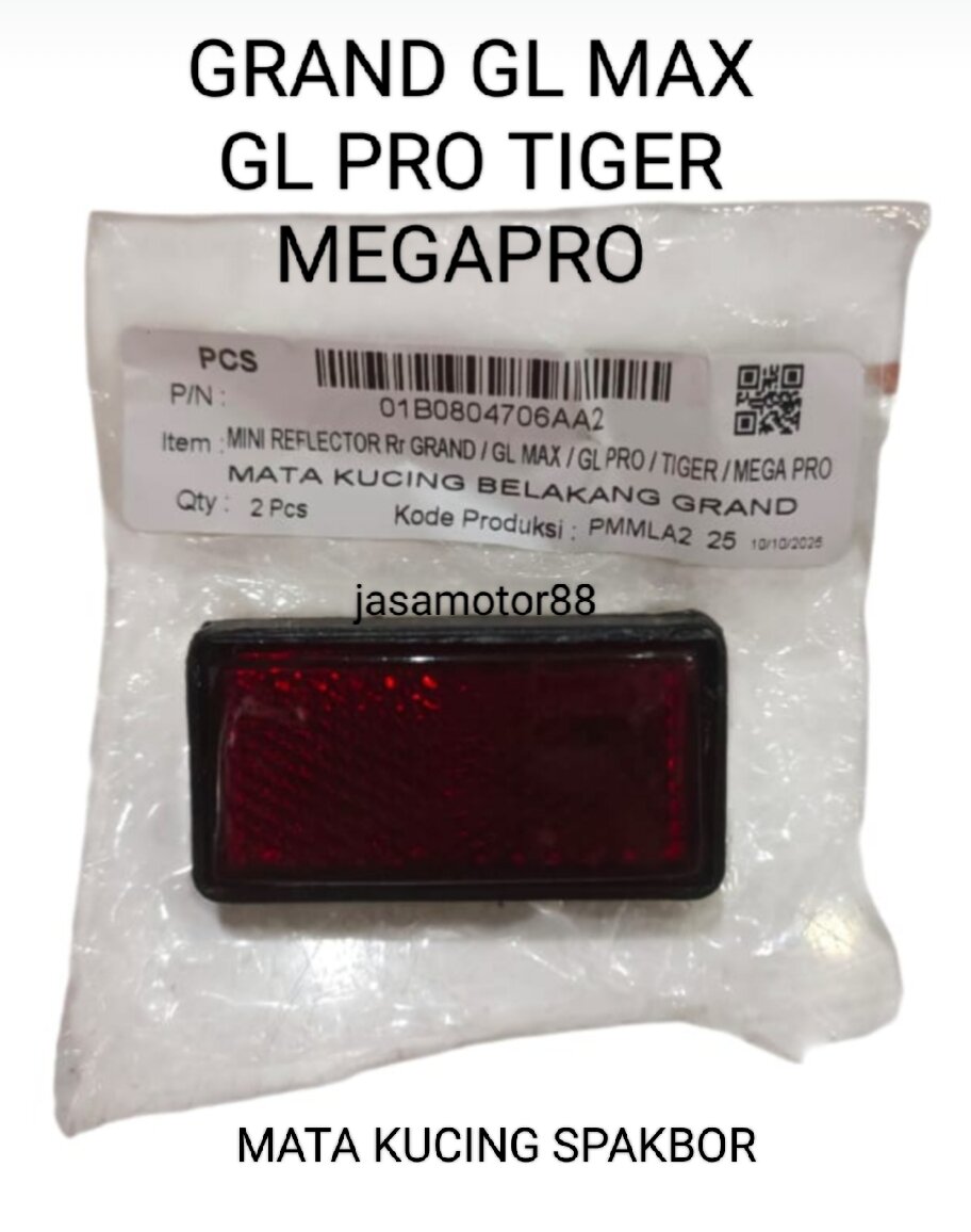 Cat Eye Rear Spakbors Grand Tiger Gl Pro Megapro Gl Max Harga 18,000 rupiah*Gratis Ongkir