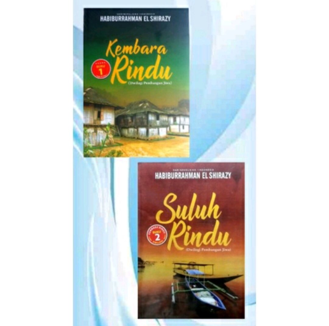 Paket Novel Best Seller 2 Buku Kembara Rindu Dan Suluh Rindu | Lazada ...