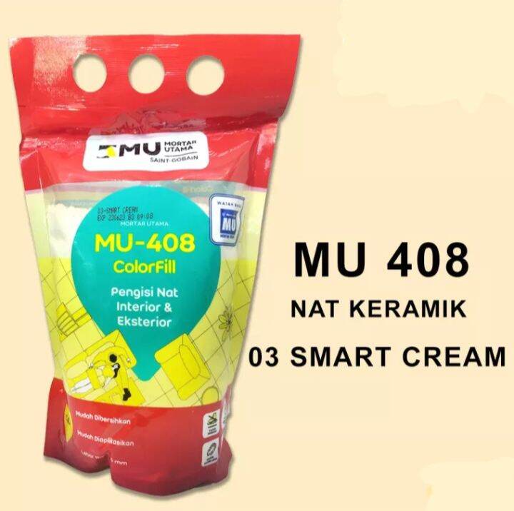 Mortar Utama MU408 Kolorfill Atau Pengisi Nat Keramik 1kg | Lazada ...