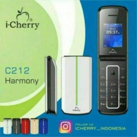 SALE!! HANDPHONE ICHERRY C212 HARMONY MODEL LIPAT Harga 185,000 rupiah*Gratis Ongkir