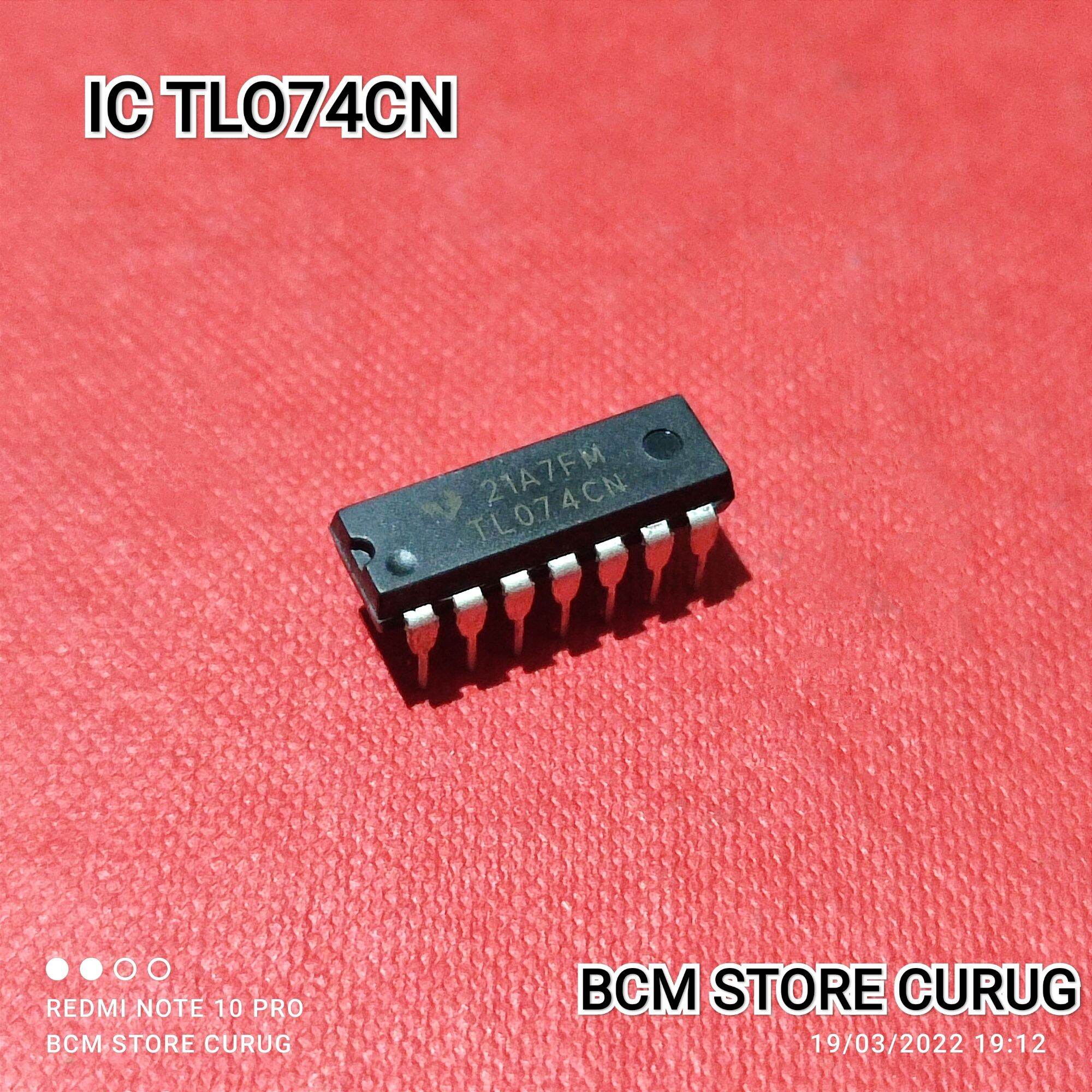 IC TL074CN TL074 Operational Amplifier 6V to 36V DIP 14 Pins BG35 ...
