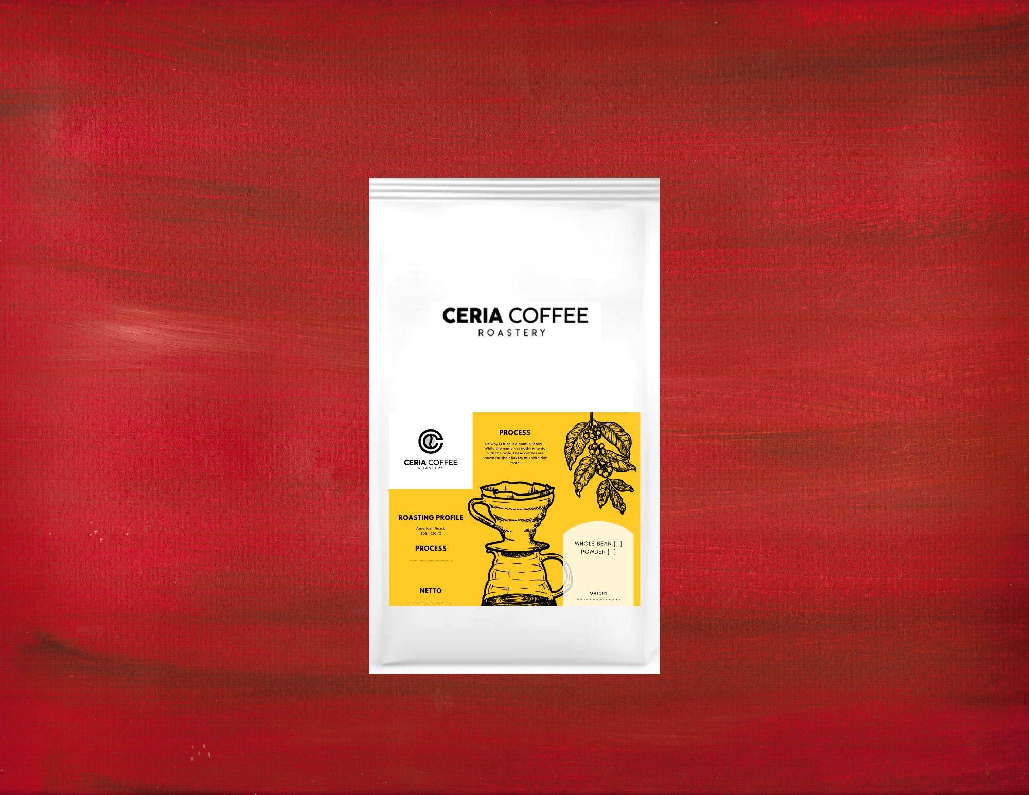 kopi arabika malabar honey proses 200gr
