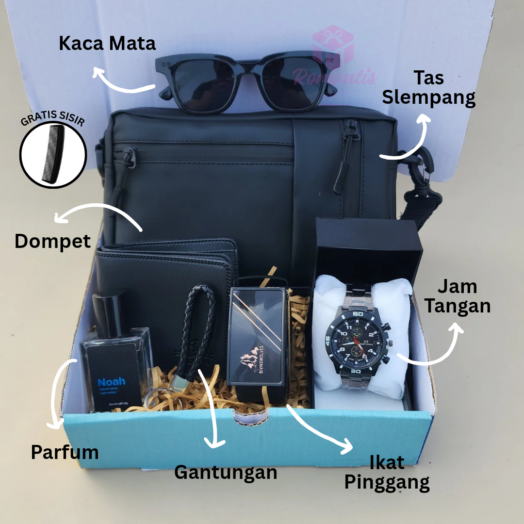 RG6 Kado cowok Hadiah cowok Hampers cowok Hadiah ultah Anniversary Wisuda Hampers kado