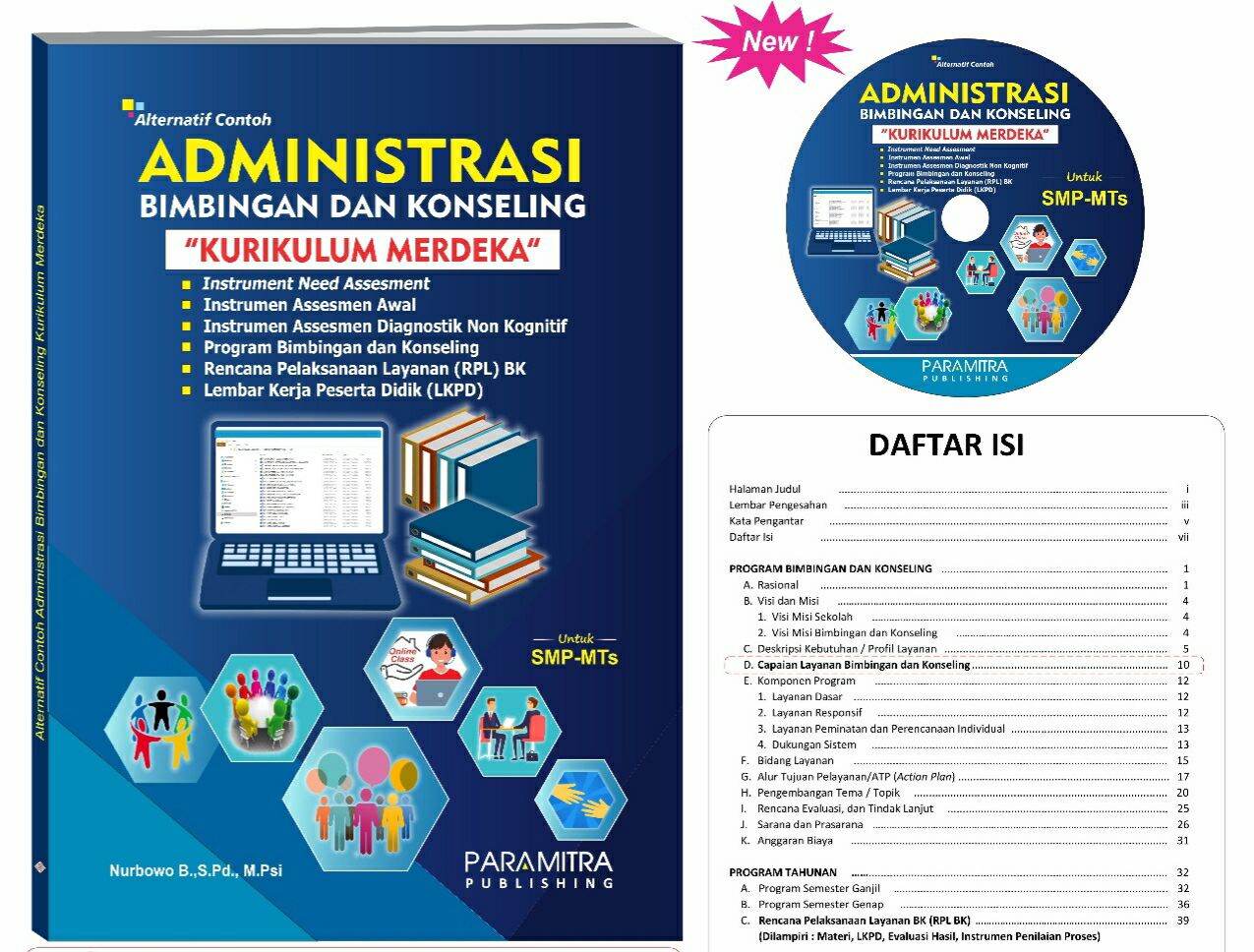 KONSELING ADMINISTRASI BK KURIKULUM MERDEKA PARAMITRA | Lazada Indonesia