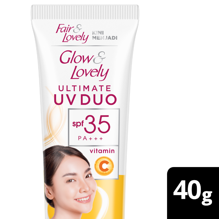 glow and lovely,fair&lovely ultimate uv duo cream vitamin c dpf35PA