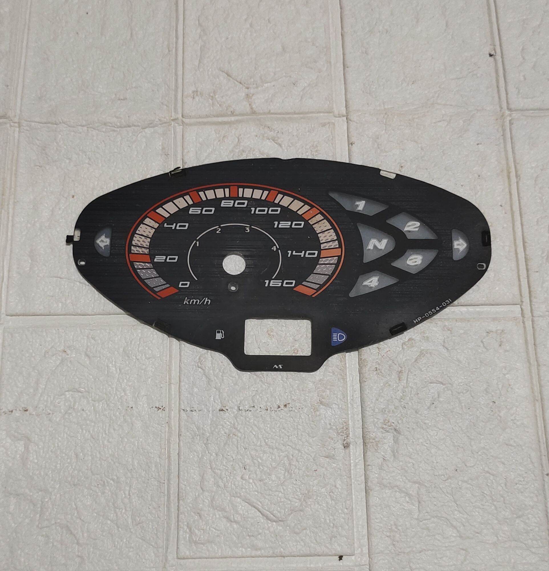 Papan Speedometer Spidometer honda karisma D X soket putih ORIGINAL