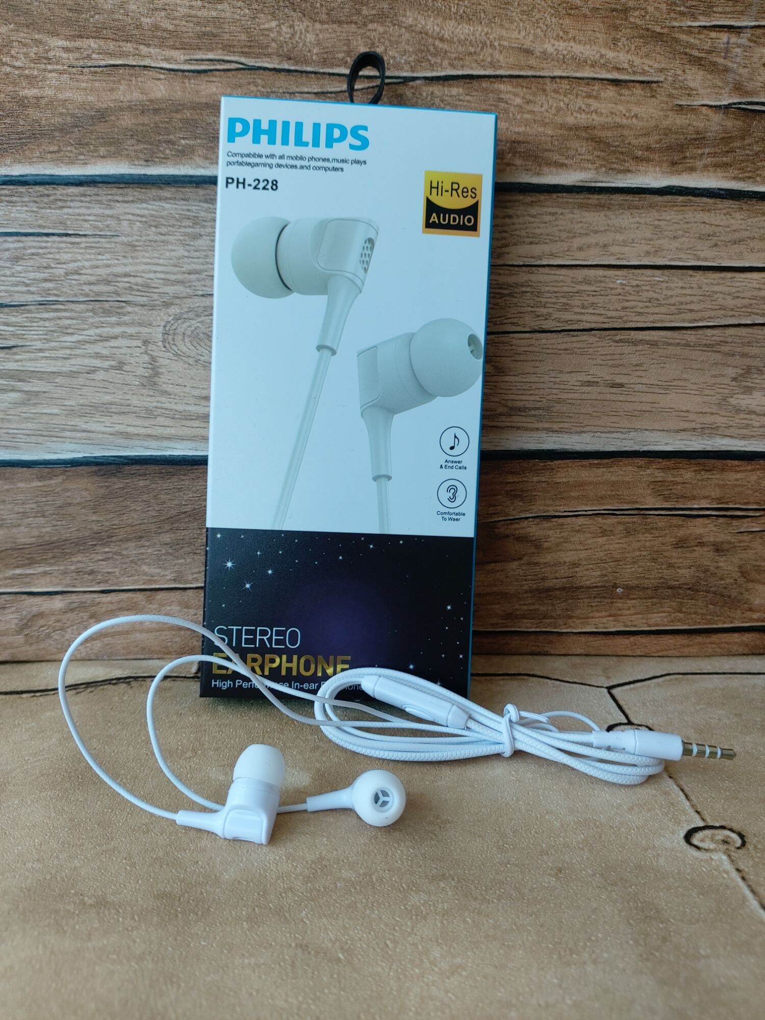 PHILIPS PH-228/Qp-228 STEREO Earphone High Performace In-Ear