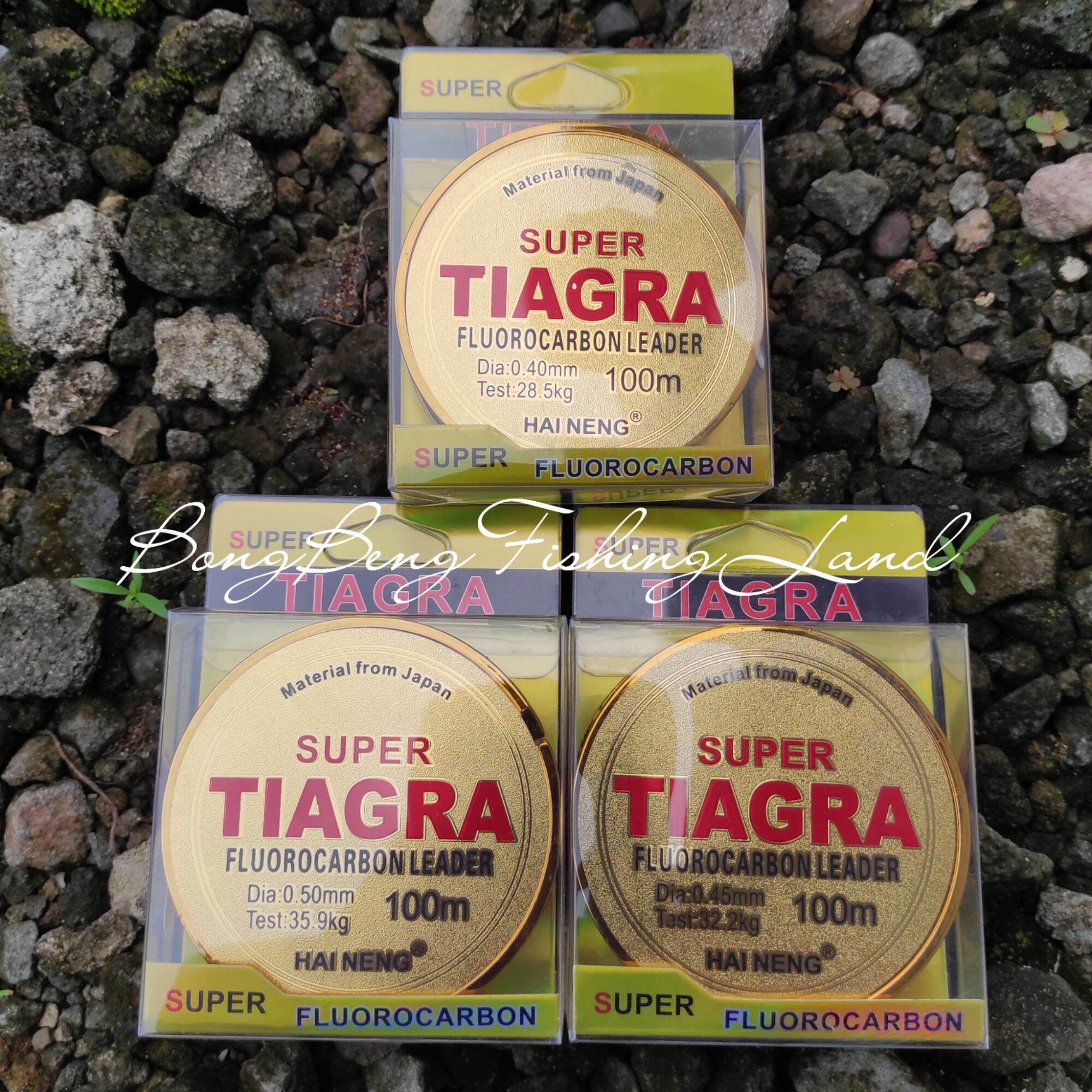 Senar Leader Pancing SUPER TIAGRA FLUOROCARBON 100M | 250M | Lazada ...