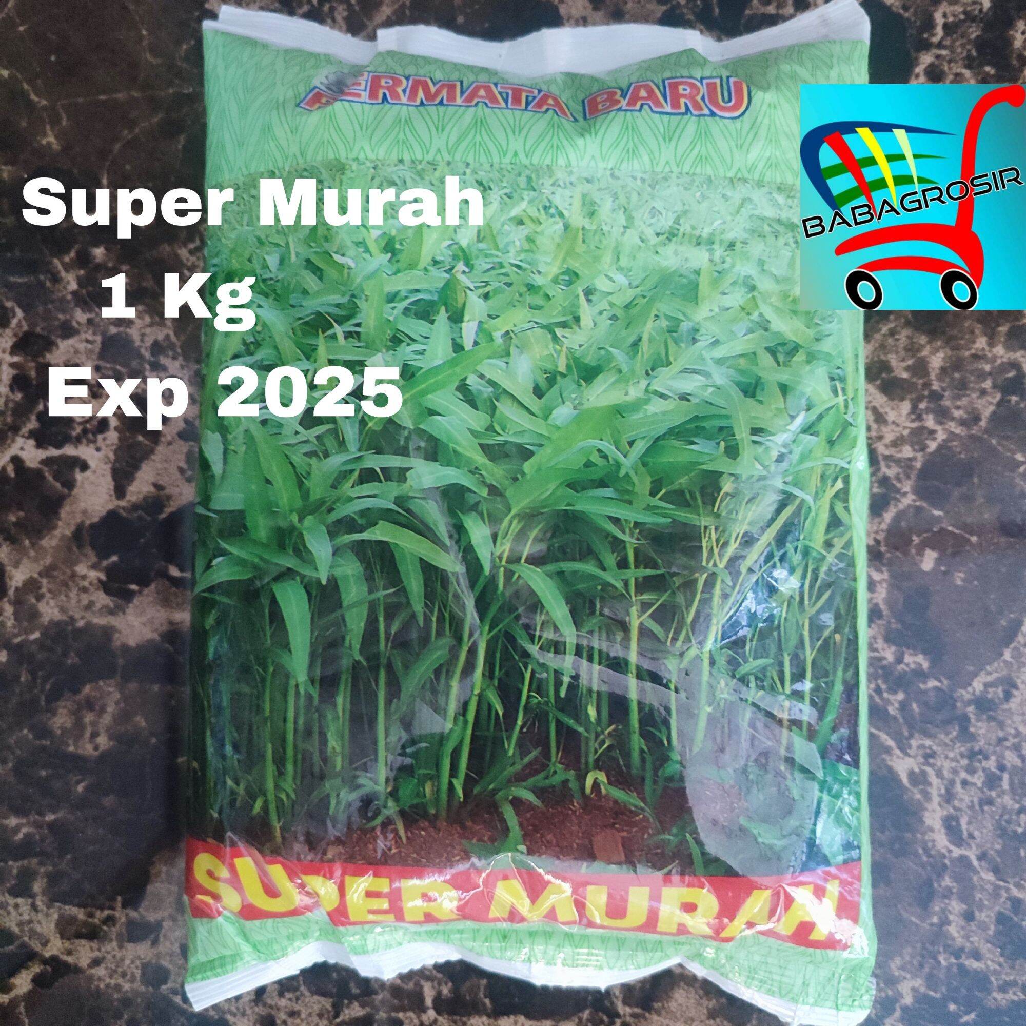 	 PROMO Bibit Kangkung Super Murah 1 kg Asli Kemasan Pabrik	