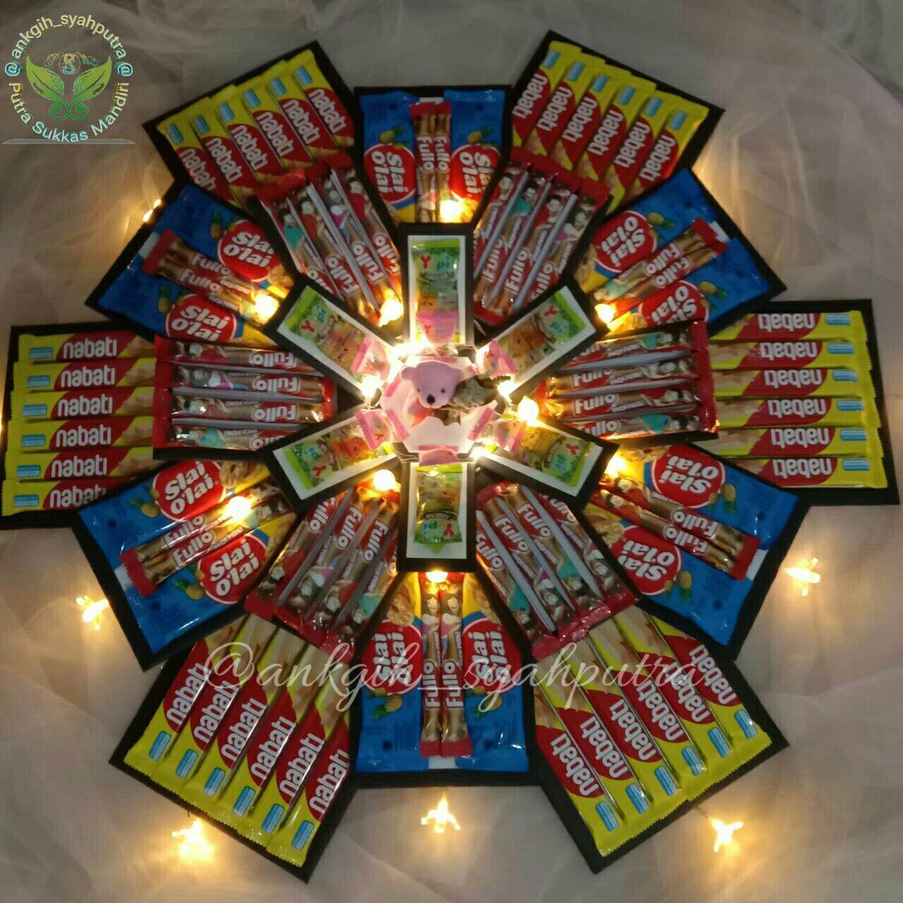 hadiah snack box explosion hexagon 4L-us©02