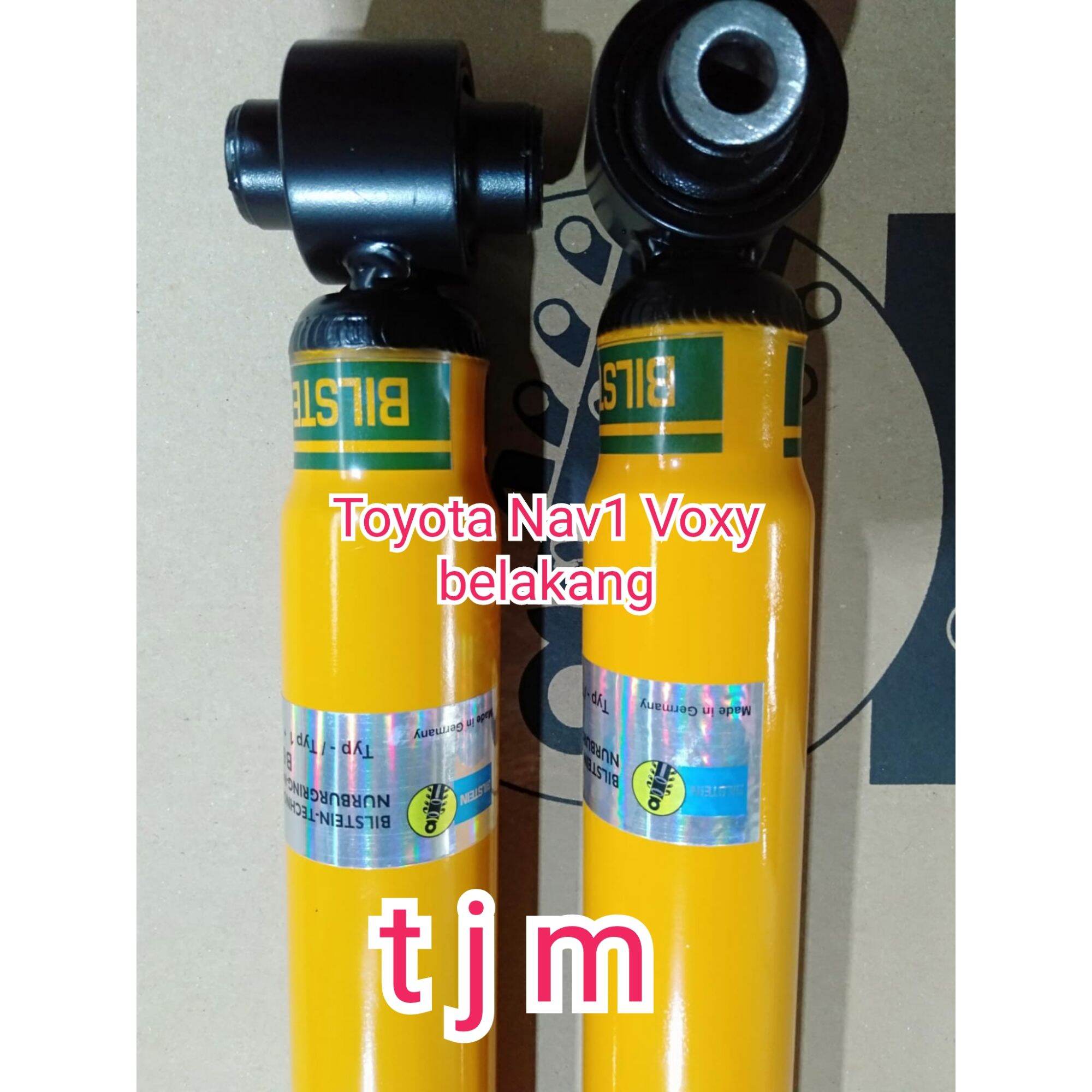 Shockbreaker shock absorber Toyota Nav1 Voxy belakang merk Bilstein original type B6 harga 1 pasang ( kanan & kiri ) Harga 1,100,000 Ringgit*Penghantaran Percuma
