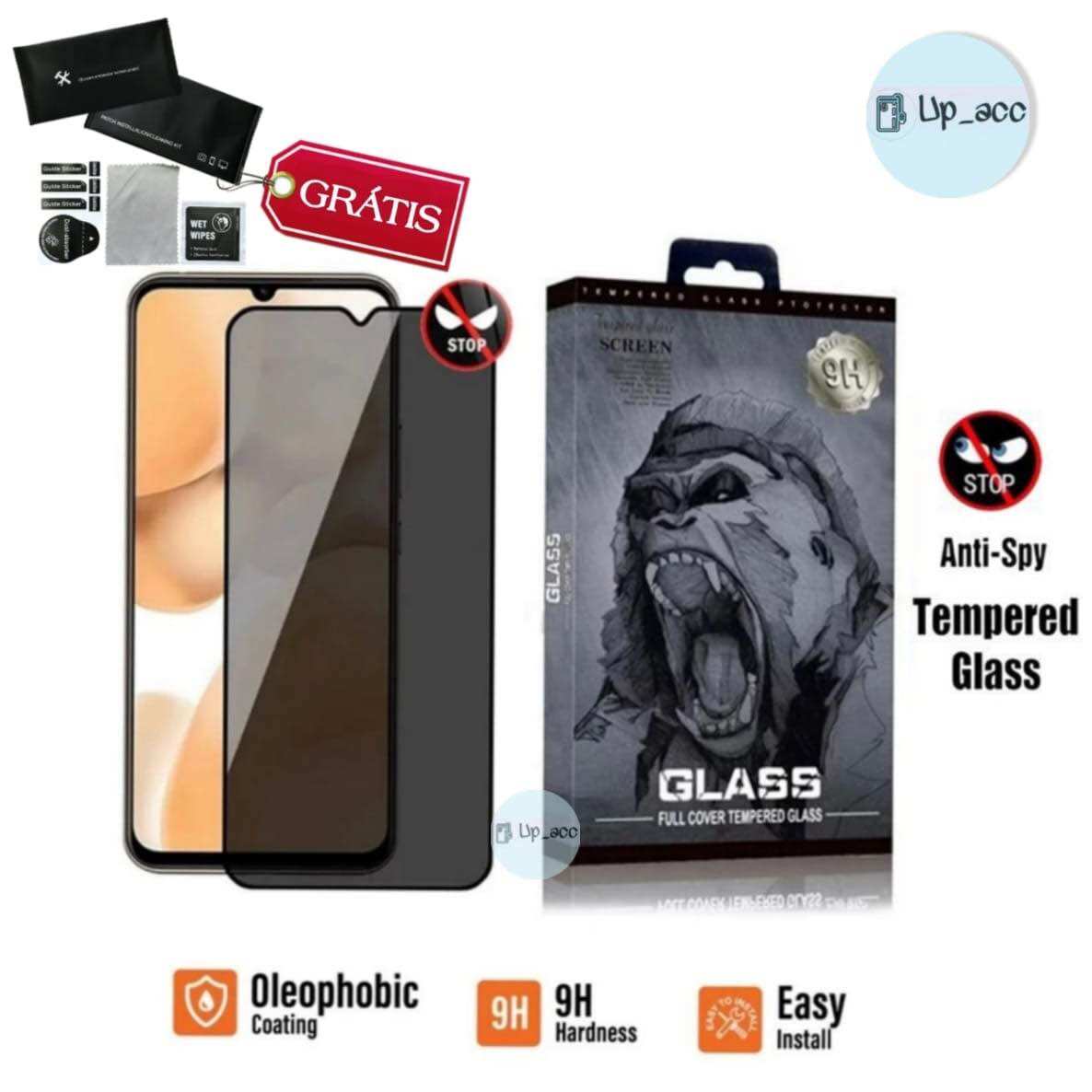 KING MONKEY Tempered Glass SPY REDMI NOTE PRO 10 10S 11 11 PRO