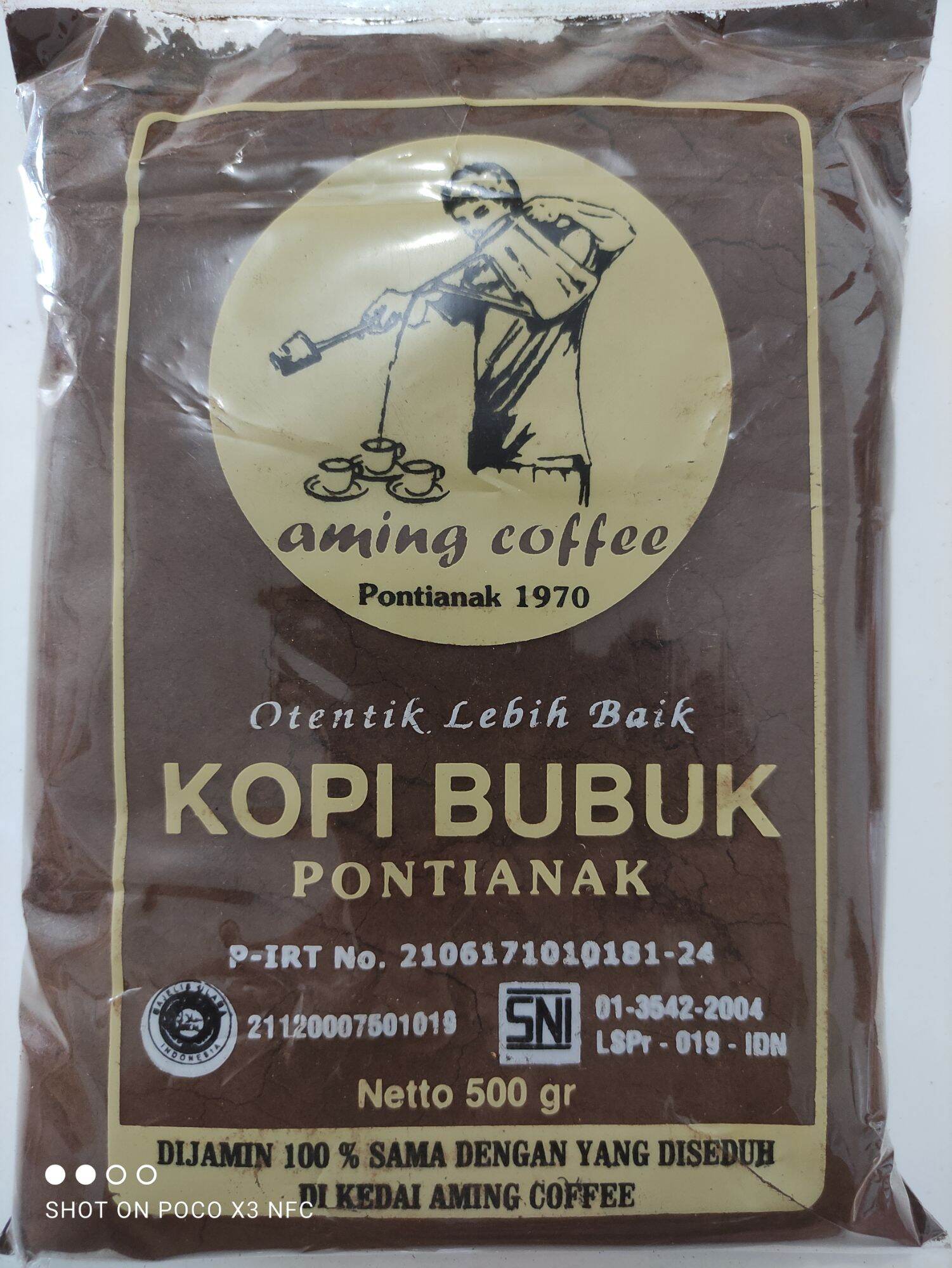 KOPI BUBUK AMING COFFEE 500 GR