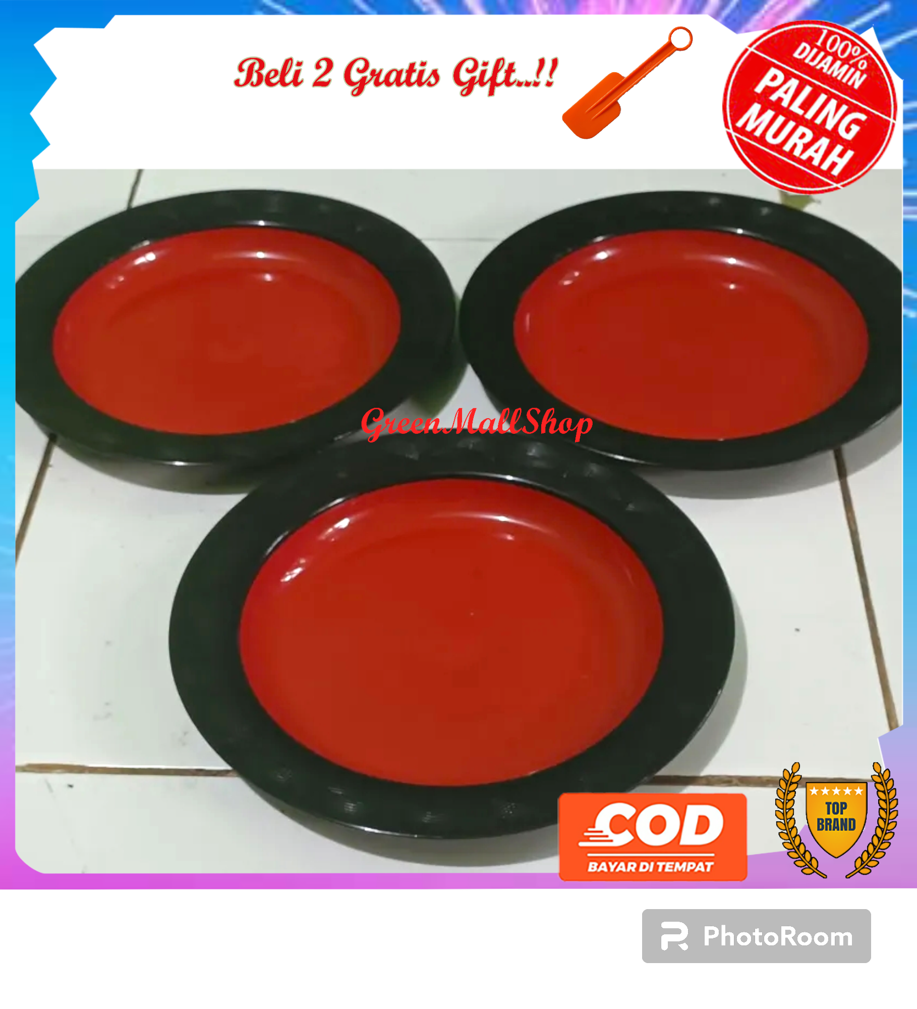 SALE..! PIRING MAKAN BULAT JEPANG 2C-11 / PIRING HIDANGAN ALA JEPANG ...