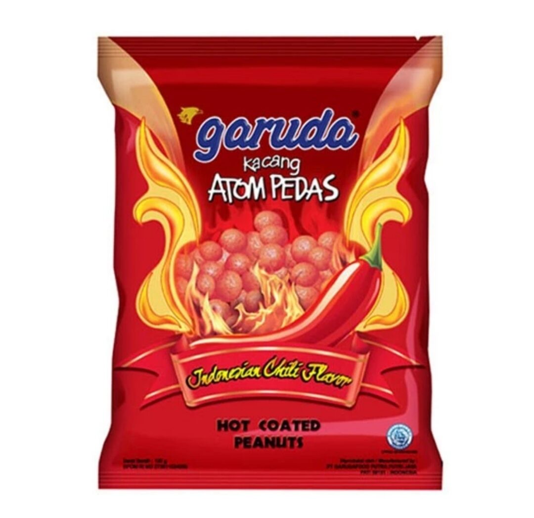 Garuda Kacang Atom Pedas 100 Gr Bag Lazada Indonesia