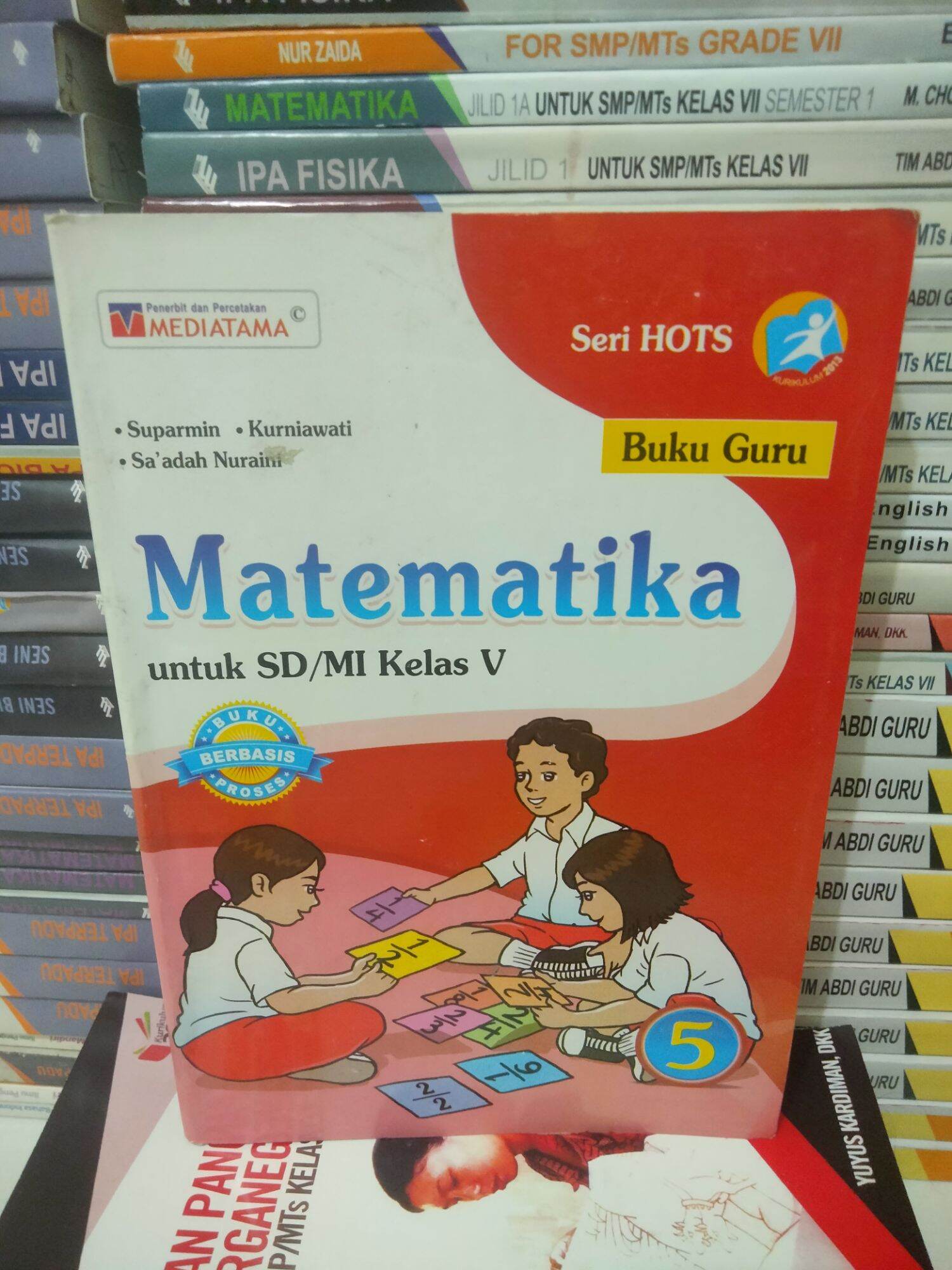 Buku Guru Matematika Sd Kelas 5 Mediatama Lazada Indonesia