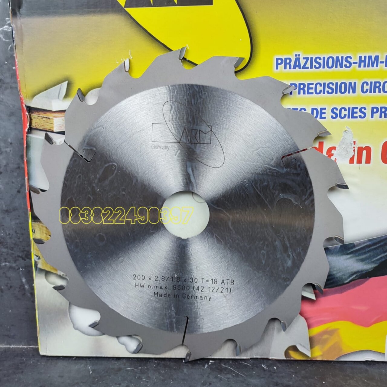 AKM TCT Circular Saw 12 inch x 28 T Mata Gergaji belah / Potong kayu ukuran 12 inch mata tanduk