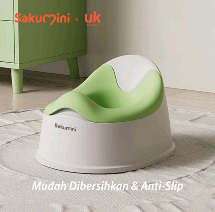 Sakumini Simple Potty Training Portable Closet Duduk Anak Pispot Toilet