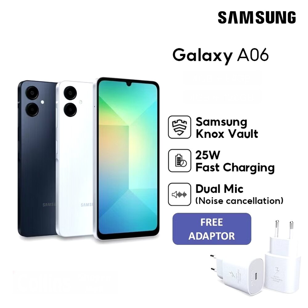 HP SAMSUNG A06 RAM 4/64GB GARANSI RESMI Harga 1,600,000 rupiah*Gratis Ongkir