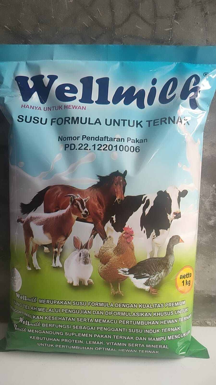 Wellmilk Susu Formula Untuk Ternak 1kg Lazada Indonesia