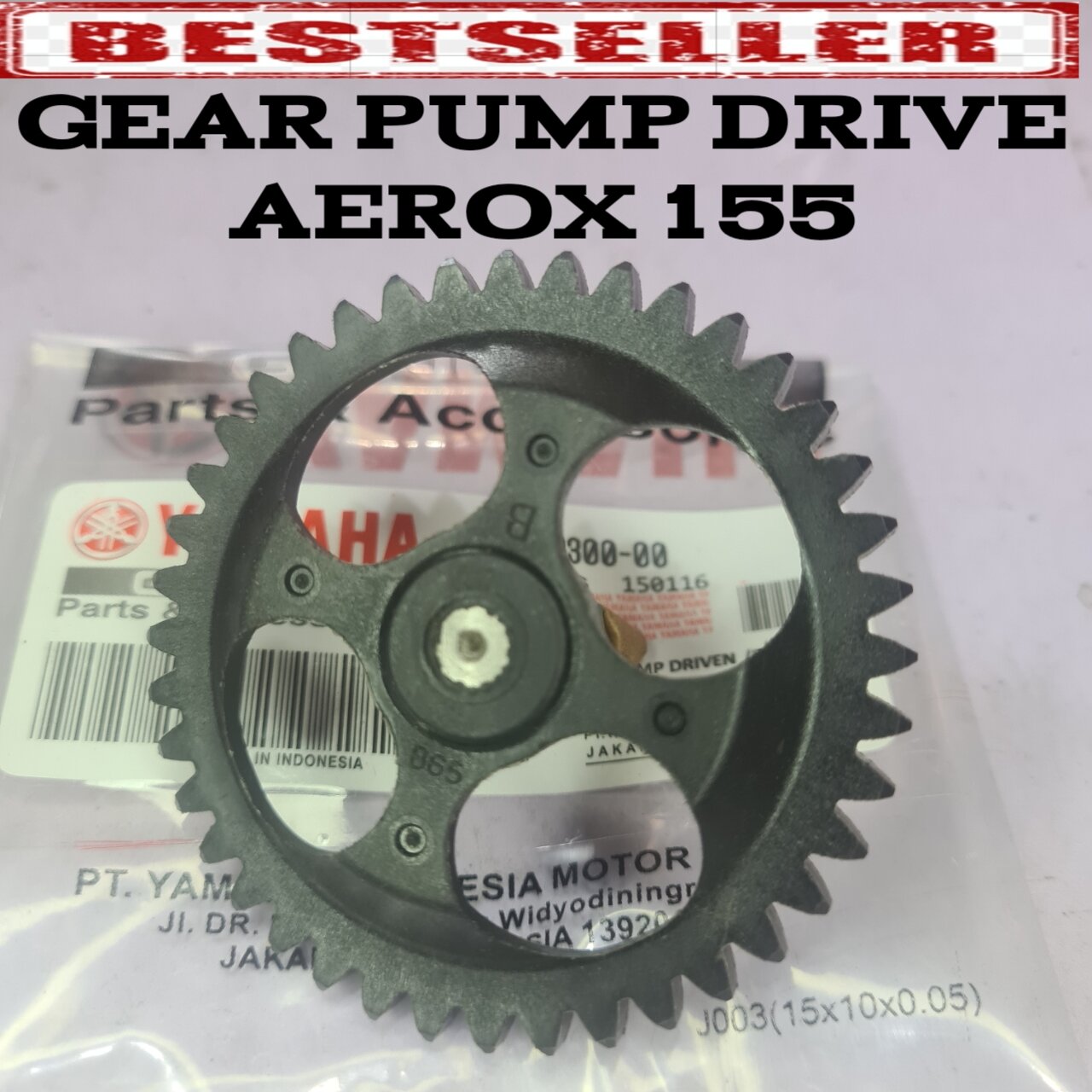 GEAR GIR GIGI POMPA OLI YAMAHA AEROX 155 GEAR PUMP DRIVEN B65E330000