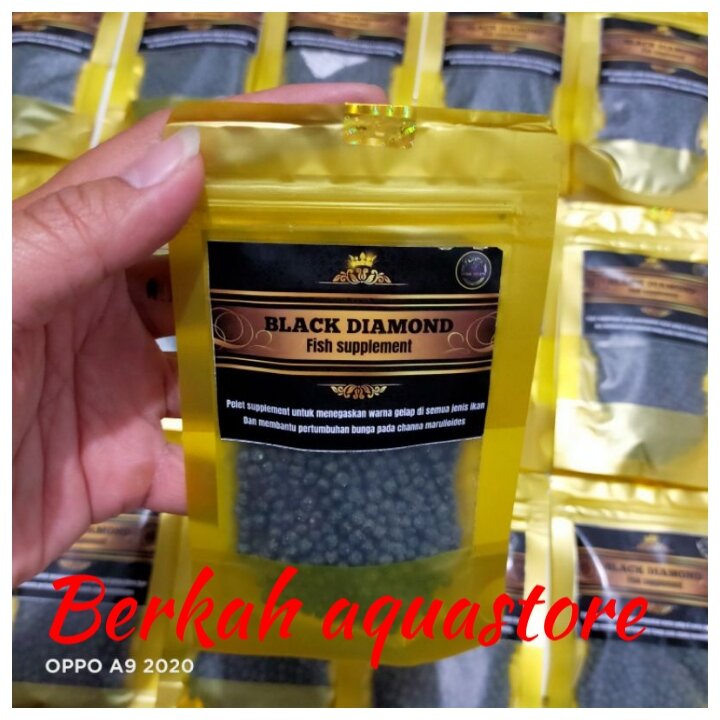 pelet black diamond kemasan utuh original dubai aquatic Lazada Indonesia