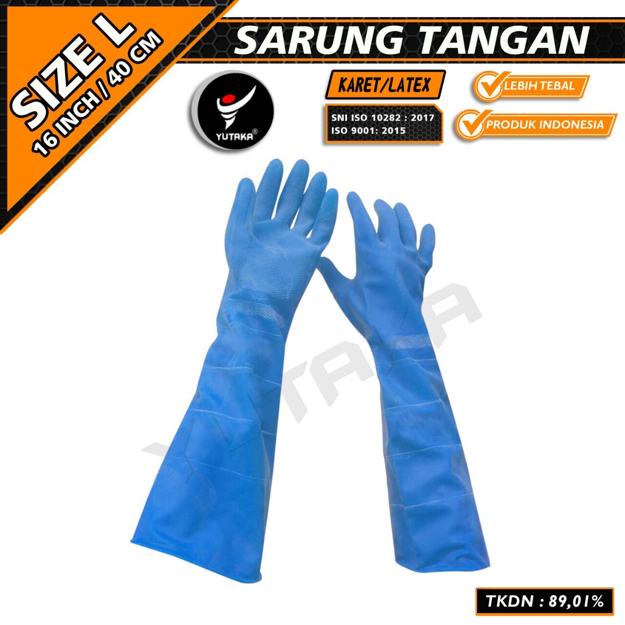 TERMURAH SARUNG TANGAN KARET PANJANG/SARUNG TANGAN LATEX PANJANG