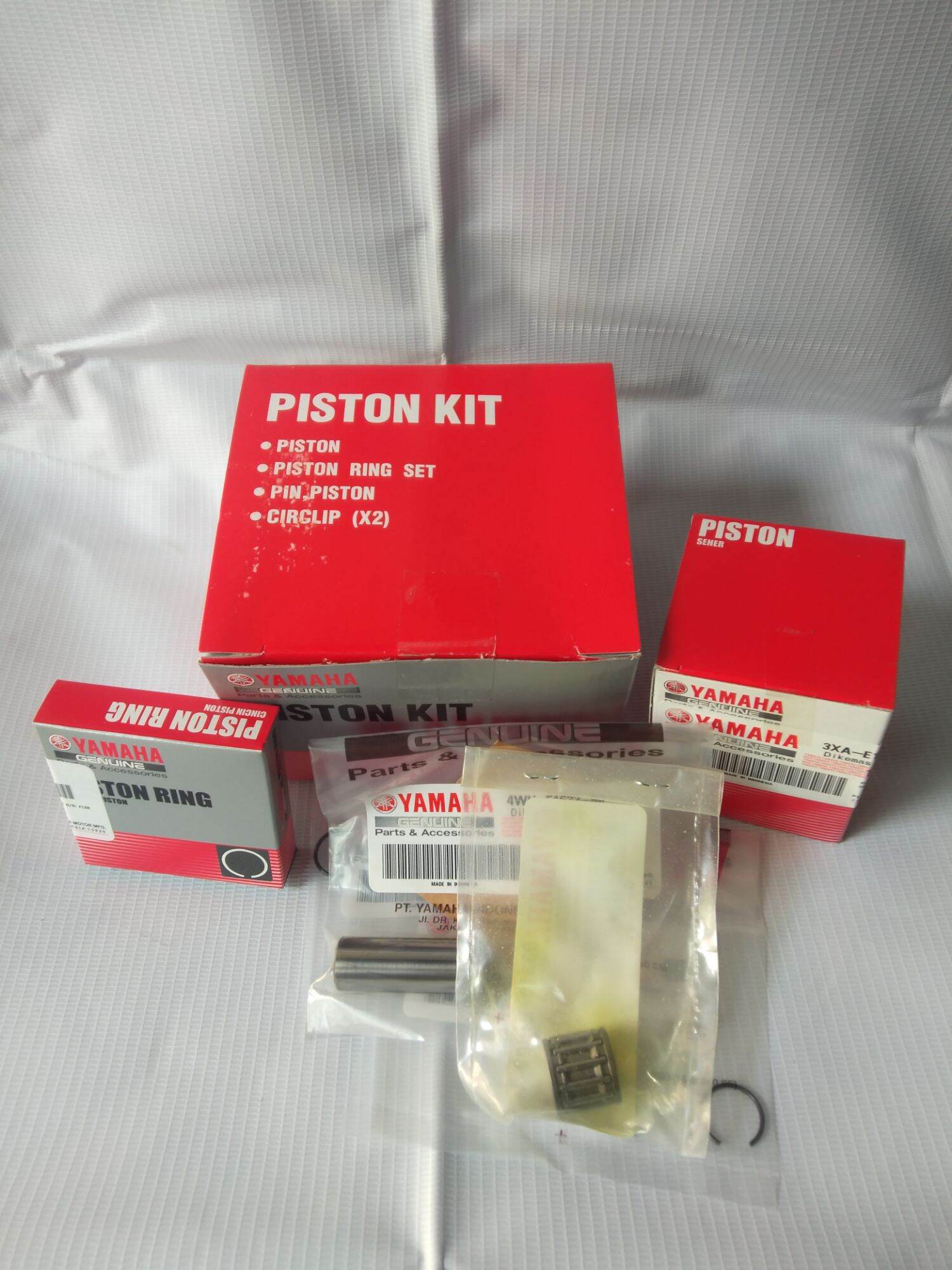 Piston Kit Piston Set Force1 FizR (3XA) 100 Original Asli Yamaha