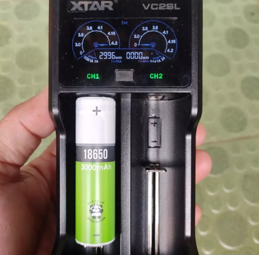 Batre Batrai Baterai 18650 Authentic RakkiPanda Senter Swat - 3000mAh ...