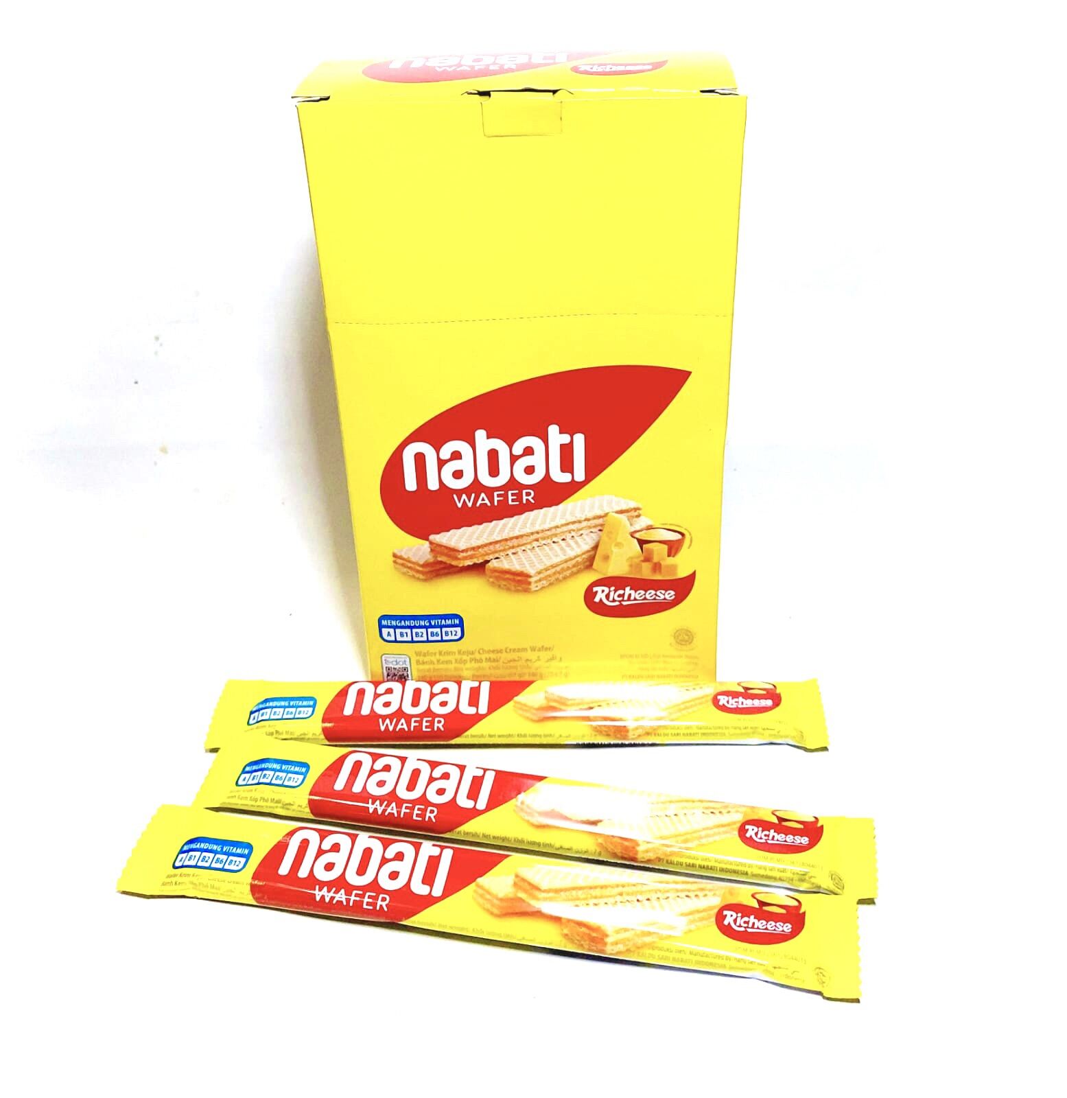 Nabati Wafer Richeese Rasa Keju ( 20 pcs x 7g ) | Lazada Indonesia