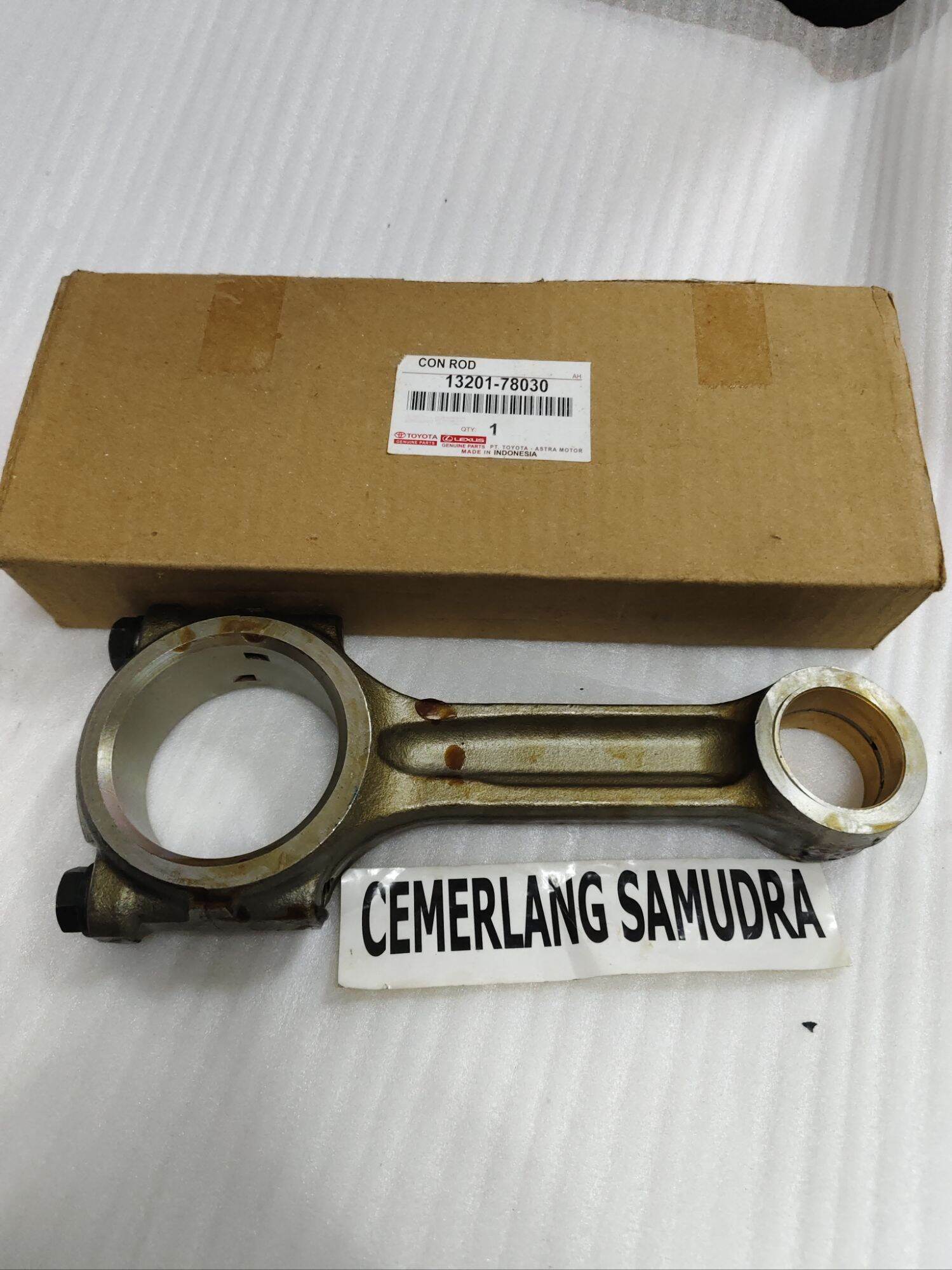 STANG PISTON STANG SEHER HT125 HT130 WO4D 13201-78030 Harga 580,000 rupiah*Gratis Ongkir