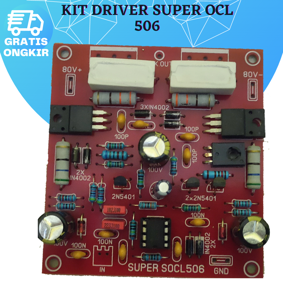 Kit Driver power Super OCL 506 (komponen bagus) Lazada Indonesia