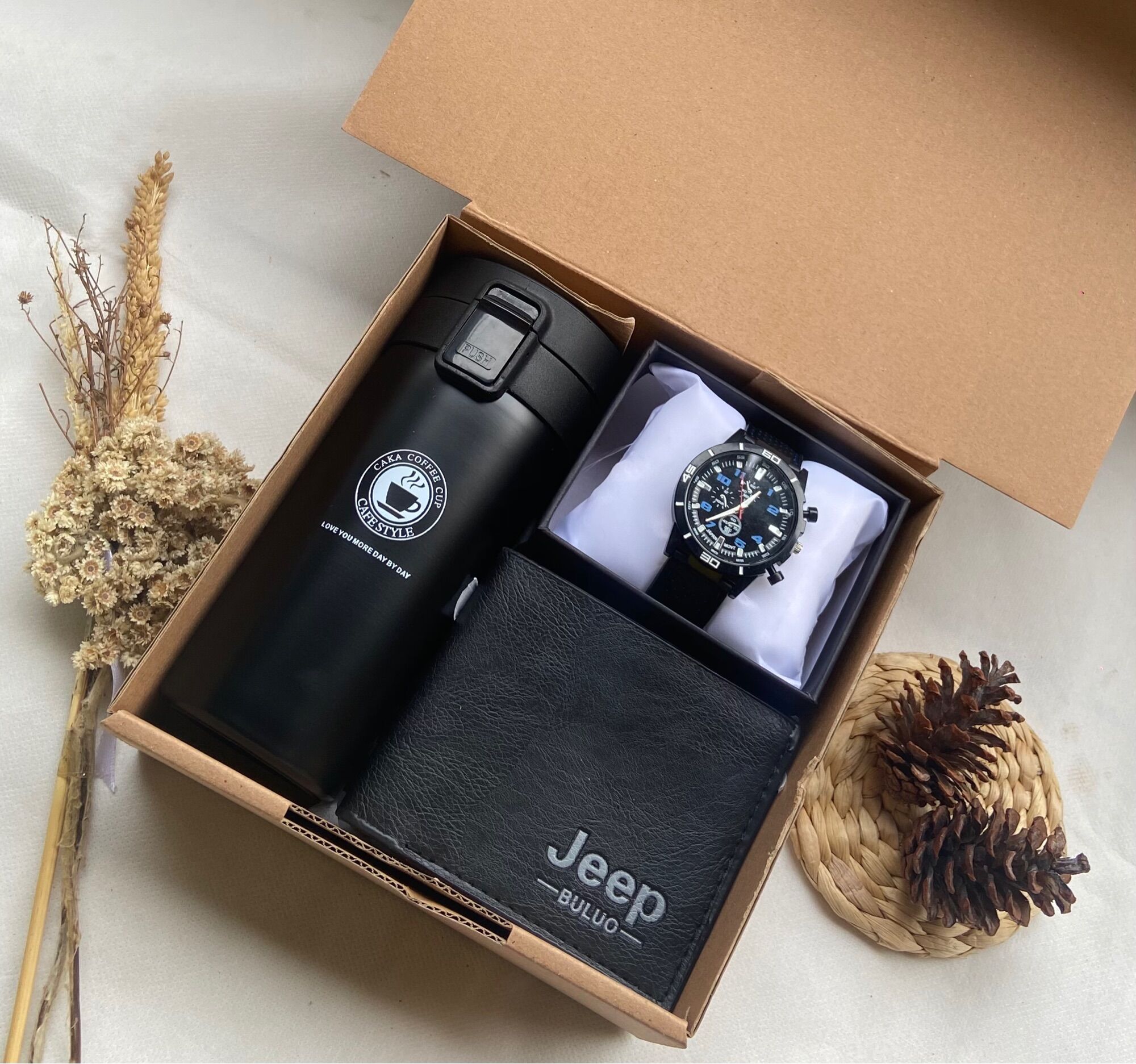 Hampers kado ulang tahun cowok / Black Series Cowok
