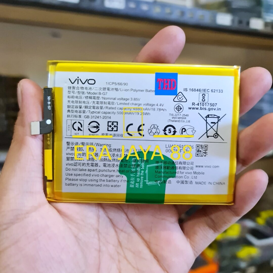 Baterai Batre Vivo B-G7 HP Vivo Y12 2019 1904 1940 Battery Batrei Tanam ...