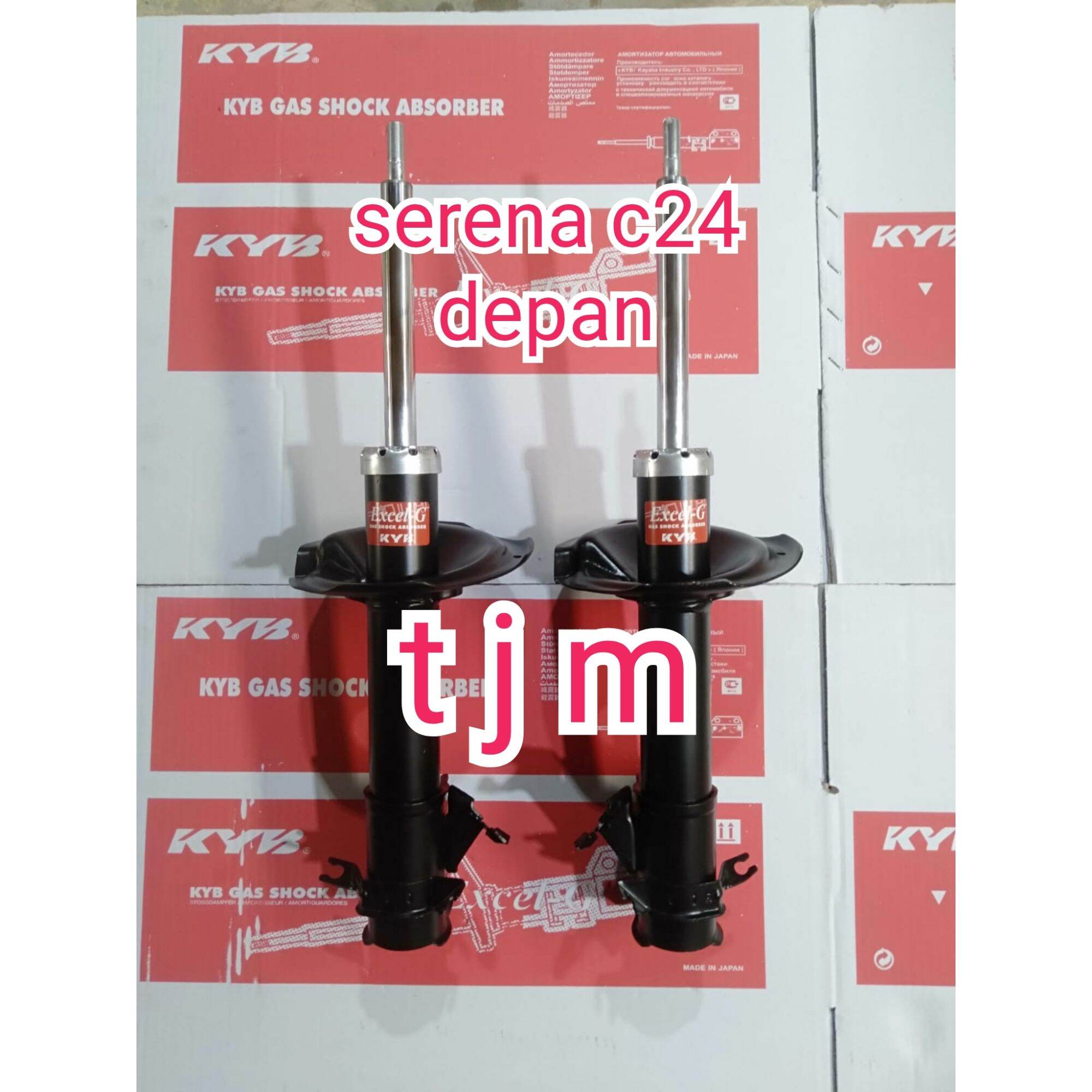 shockbreaker Nissan serena C24 depan original merek kyb Excel G Harga 1,200,000 rupiah*Gratis Ongkir