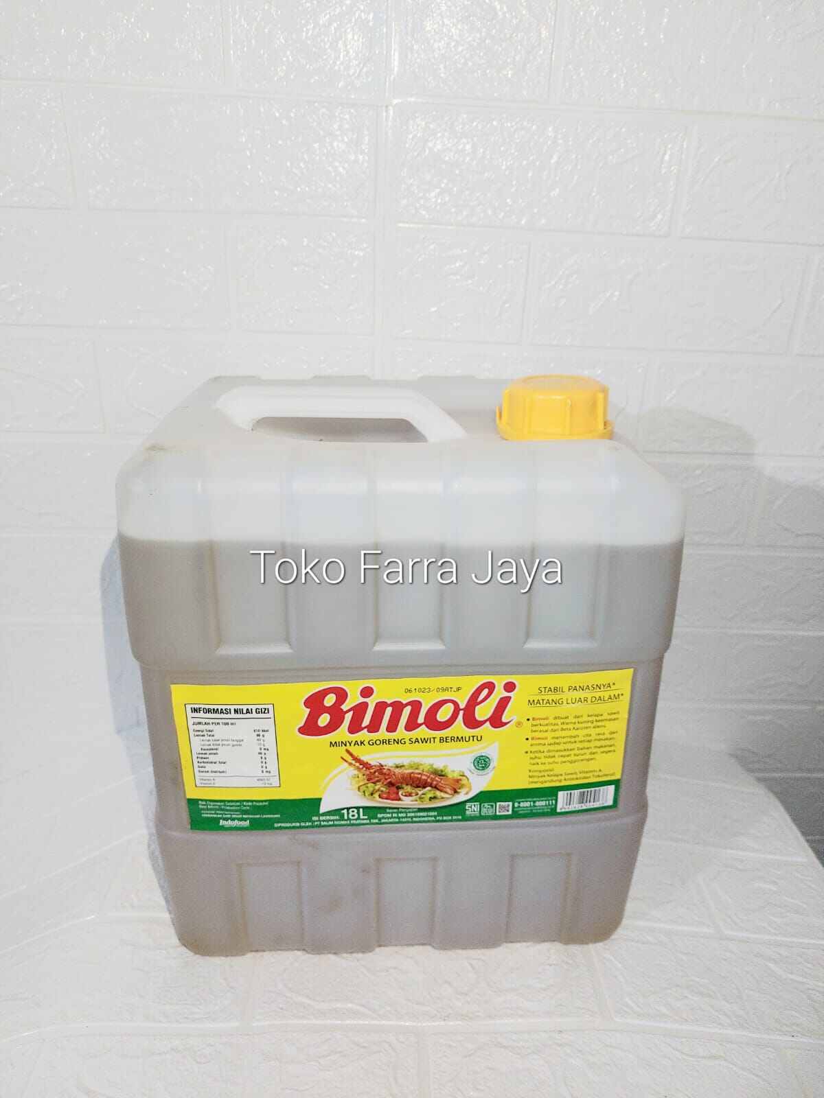 Minyak Goreng Bimoli 18 Liter jerigen | Lazada Indonesia