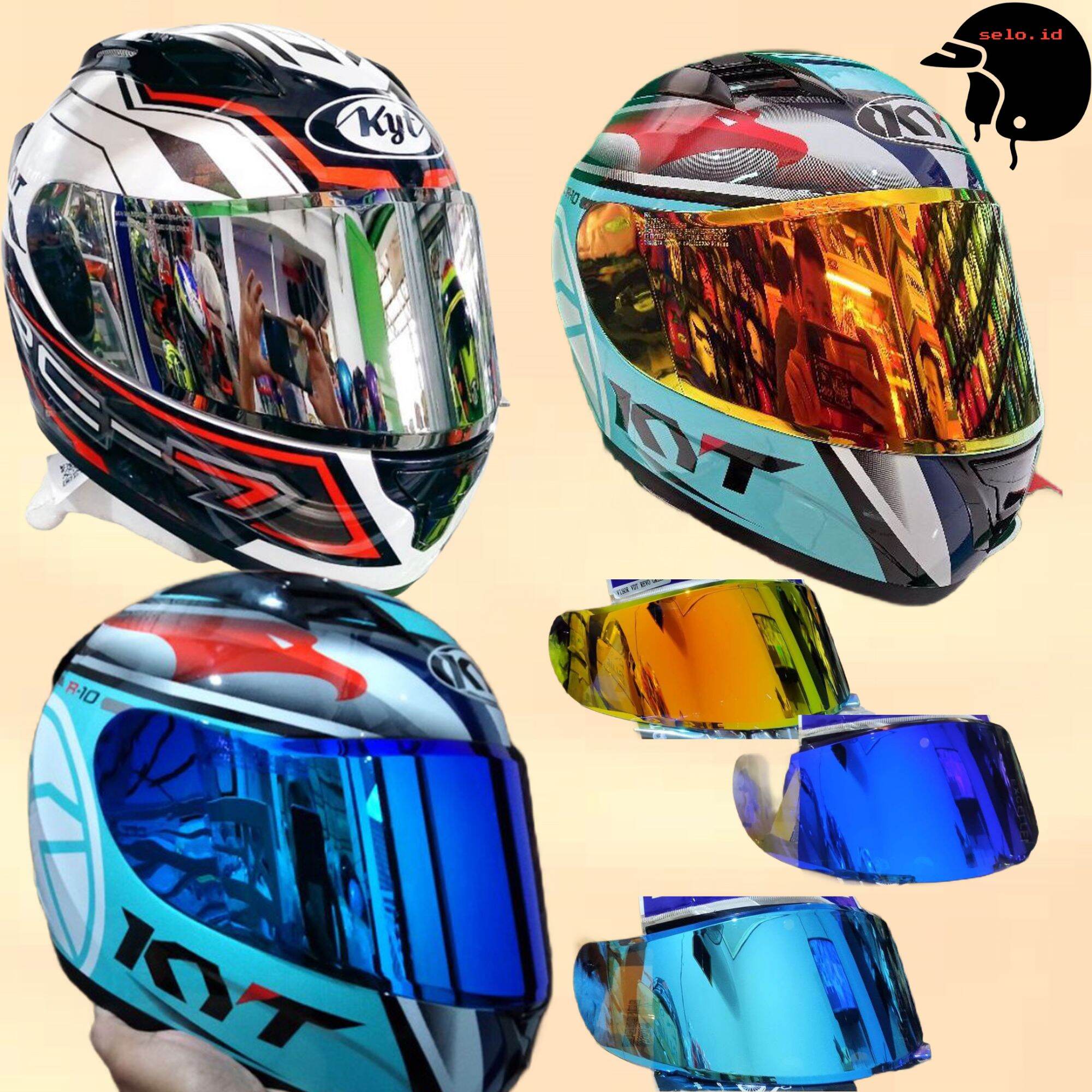 visor iridium kyt k2 rider