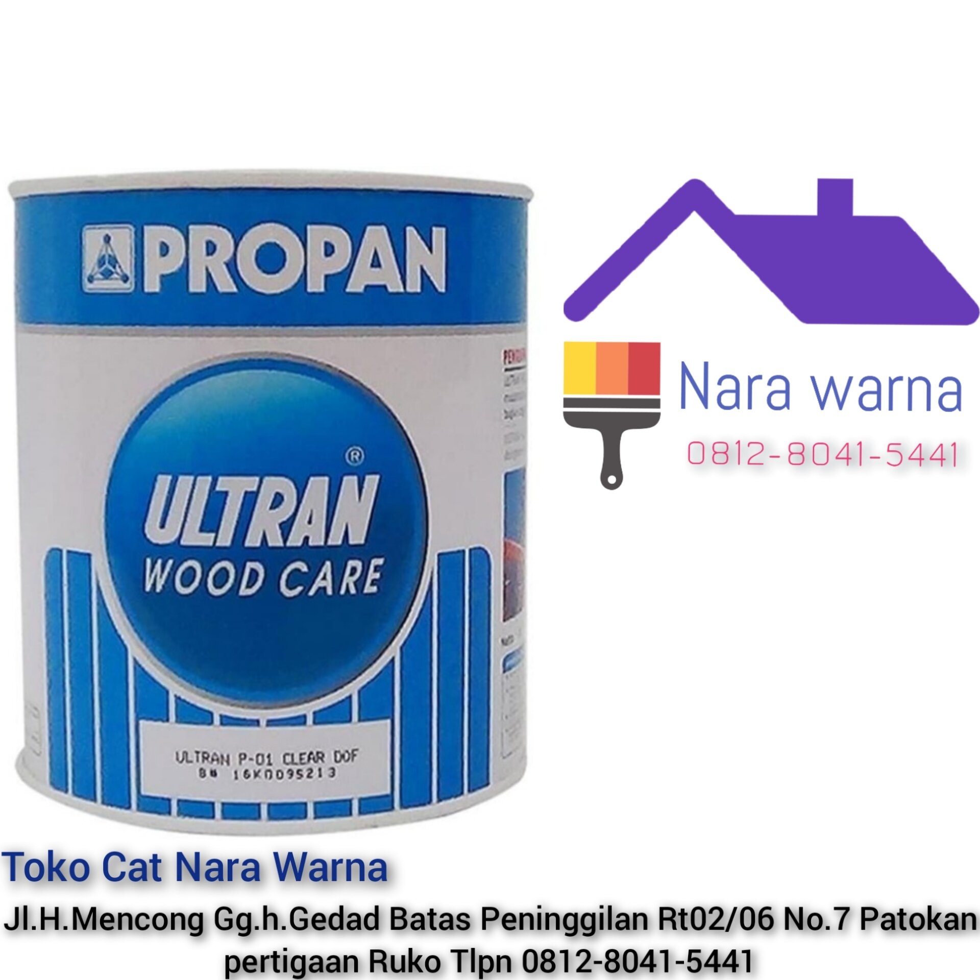 Propan Ultran P 01 Cat Politur Pelitur Kayu Kusen Bangunan Jendela Pintu 1 Kg Lazada Indonesia 3819