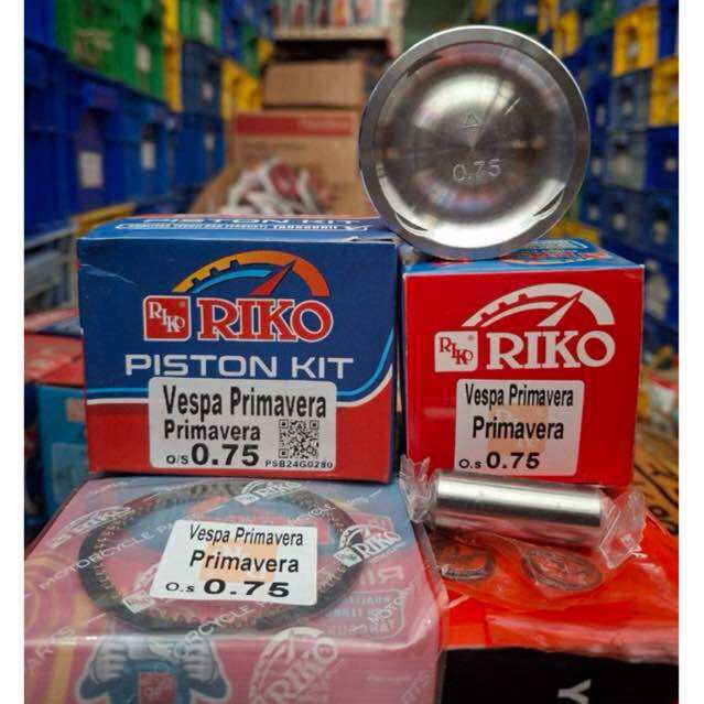 SEHER KIT PISTON SET VESPA MATIC PRIMAVERA STD 25 50 75 100 ORIGINAL RIKO Giá 240,000 Đồng*Miễn phí vận chuyển