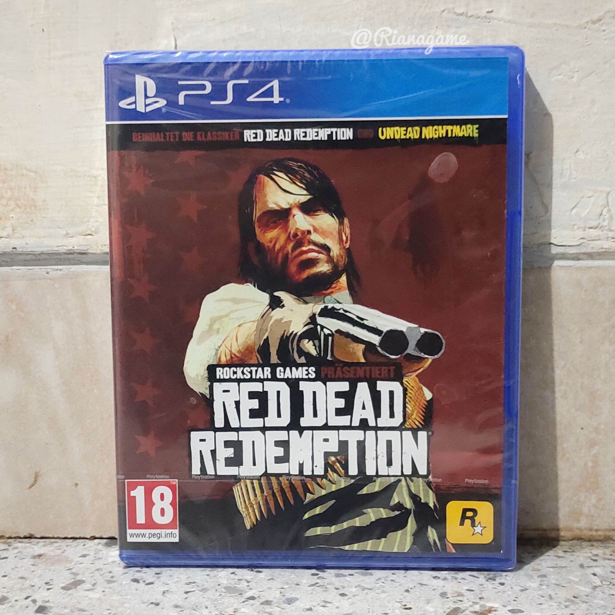 BD Kaset PS4 Red Dead Redemption 2 Game CD PS 4 RDR 2 Disc PlayStation ...