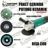 COD. MESIN GERINDA + MATA POTONG KERAMIK MATA POTONG BESI DAN MATA POLES. GURINDA MAILTANK SH05