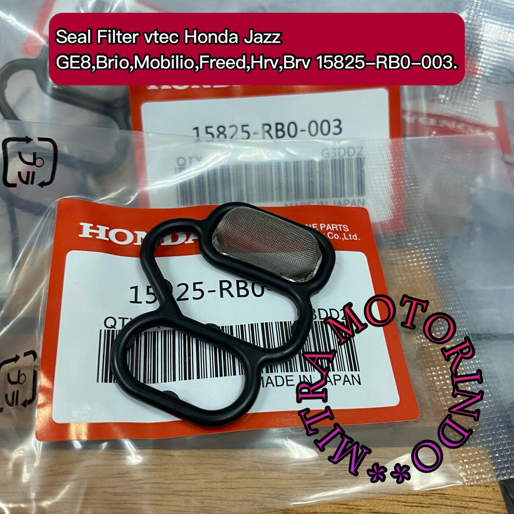 Seal Vtec Honda jazz Ge8,Brio,Mobilio,Freed,Brv,Hrv, 15825RBO003