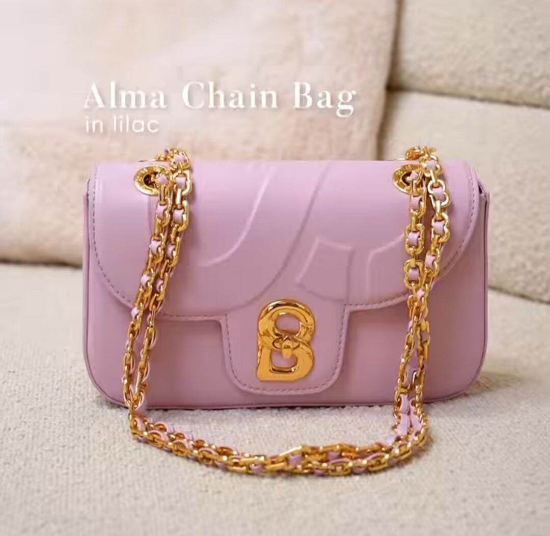 Alma Chain Bag Small - Lilac – Buttonscarves