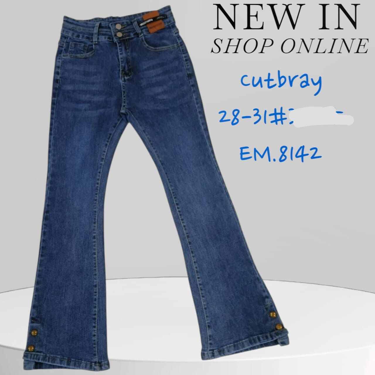 CELANA JEANS WANITA CUTBRAY KERENT IMPORT SIZE 28 SAMPAI 35