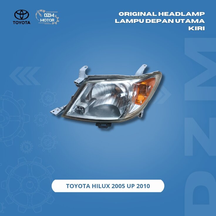 Original Headlamp Lampu Depan Utama Kiri Toyota Hilux 2005 UP 2010 Harga 500,000 rupiah*Gratis Ongkir