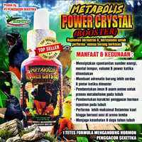 1 botol new metabolisme power crystal boster suplemen komplit vitamin metabolis dan power crystal bmw