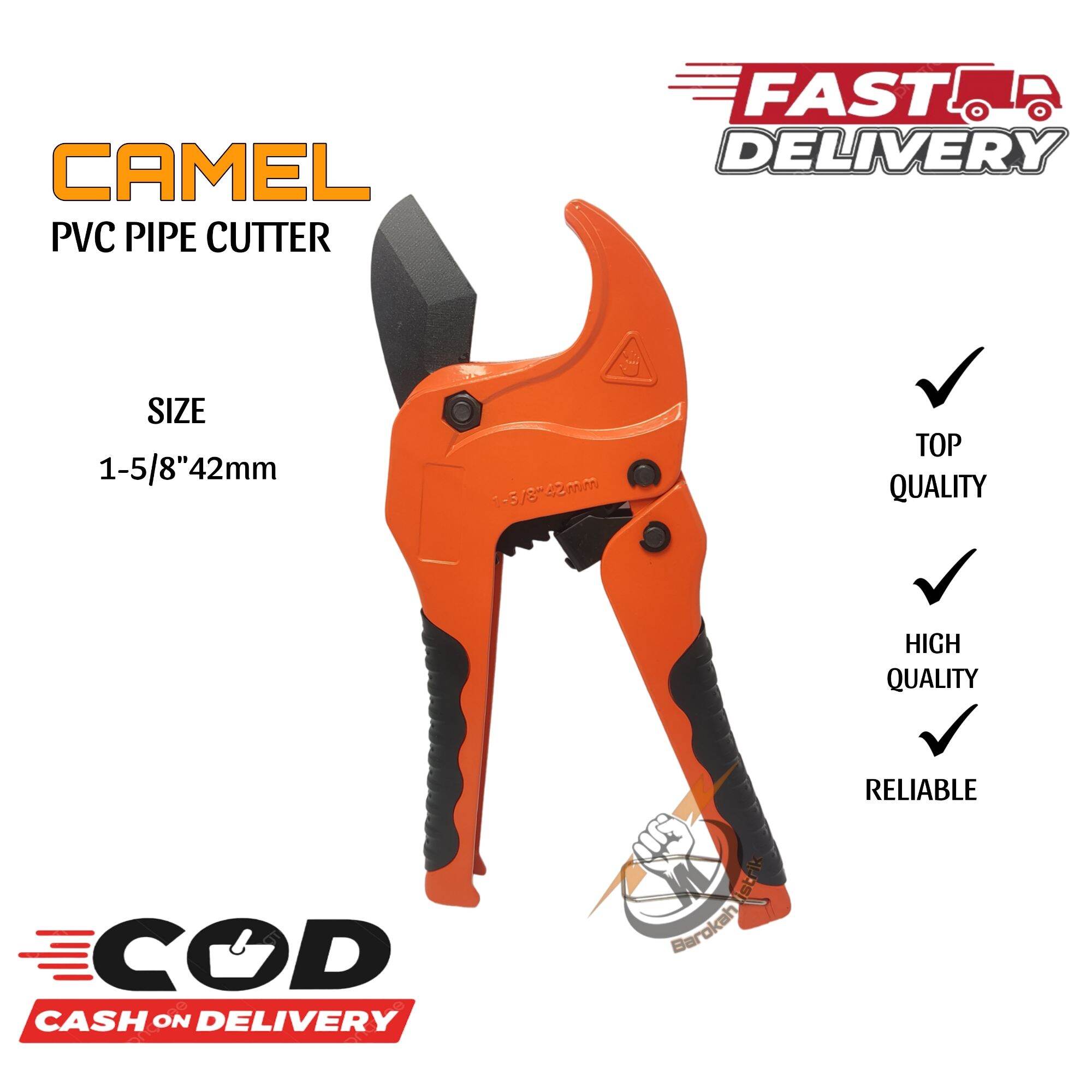 GUNTING PIPA PVC CAMEL MAX 42MM/TANG POTONG PIPA/PEMOTONG PIPA PVC ...