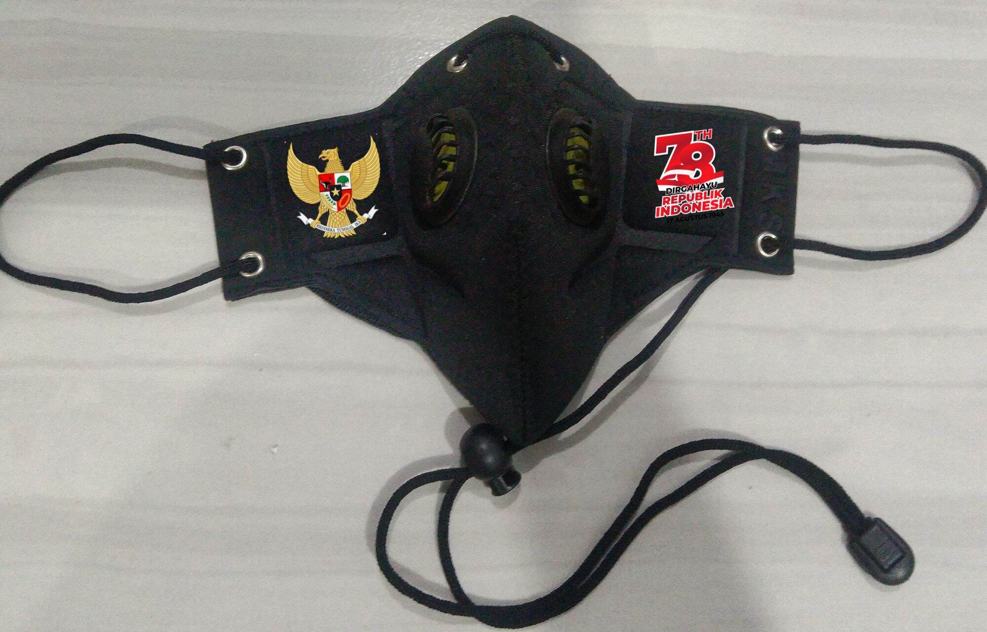 Tomo Fashion Mask with Custom Logo for the 78Th Anniversary of the Republic of Indonesia Giá 22,000 Đồng*Miễn phí vận chuyển